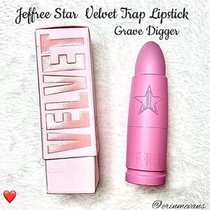 Jeffree Star Grave Digger Velvet Trap Lipstick Full Size New